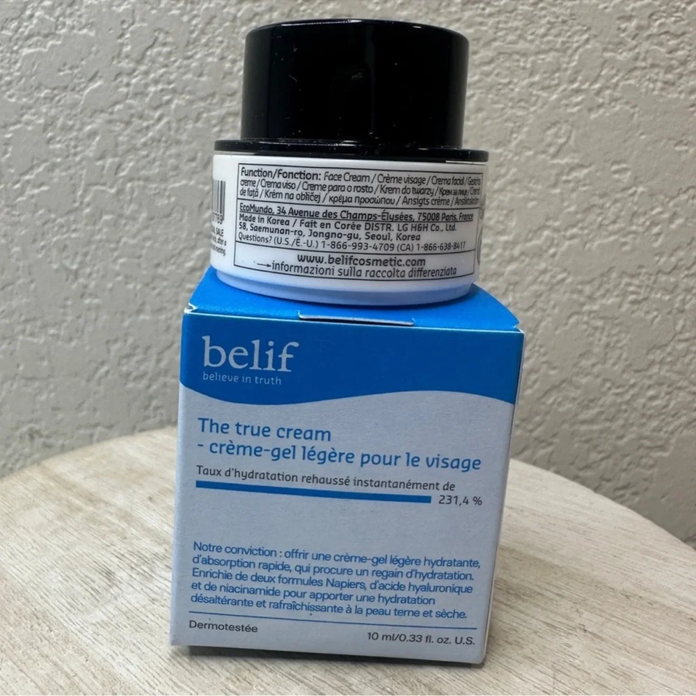 Belif The True‎ Cream Aqua Bomb 25ml New and Unused